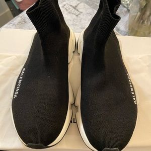 Balenciaga Women's Speed Knit High Top Sneakers